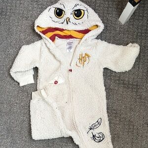Harry Potter Hedwig Sherpa Onsie/Costume